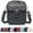 Gray, variant on Sculpture Crossbody Leather Bag, Urvashi Crossbody Leather Bag, Anti Theft Shoulder Bags Built In Wallet with Card Slots