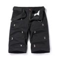 thumbnail image 5 of Bpyeka Men's Casual Embroidered Chino Shorts, Solid Cotton Blend Straight Leg Shorts with Pockets for Work, Golf and Everyday, 5 of 9