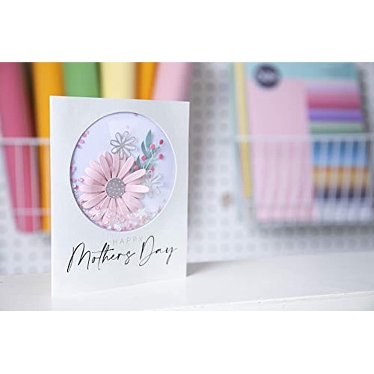 Sizzix Making Essentials - Cupole Per Shaker Card (3 Disegni, 6 Pezzi) - SIZSD6-64857