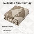 thumbnail image 7 of 9x12 Washable Area Rugs for Living Room Non Slip Low Pile Modern Geometric Farmhouse Dining Room Carpets for Bedroom Dorm Beige, 7 of 7