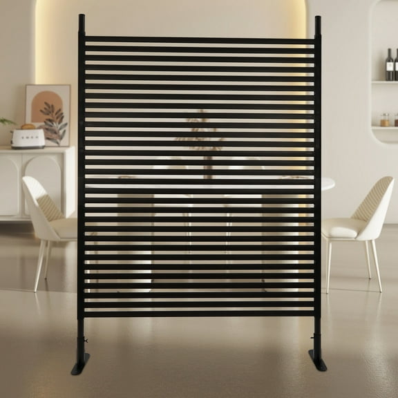 Outdoor Privacy Fence Screen Tall Divider for Outdoor Garden Backyard Patio Decorative Privacy Screen Fence Panels Brown 1pcs