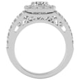 thumbnail image 5 of SuperJeweler 3 Carat Lab Grown Diamond Bridal Set In 14K White Gold For Women, 5 of 6