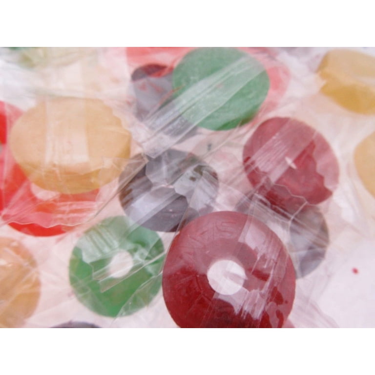 Lifesavers Raspberry Hard Candy – 16oz (1lb) Bag, Individually Wrapped, Expires Jan 2029, Made In USA