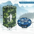 thumbnail image 2 of 30 Gallon Collapsible Pop-Up Trash & Recycling Cans for RV's, Camping, Recycling, Yard Waste, Leaf Bag, Children Toy Bin, 2 of 6