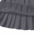 thumbnail image 4 of SAWOBUUN Girls' Pleated Midi Skirt Casual A Line High Waist Skirt School Uniform Back to School Skirt, 4 of 9