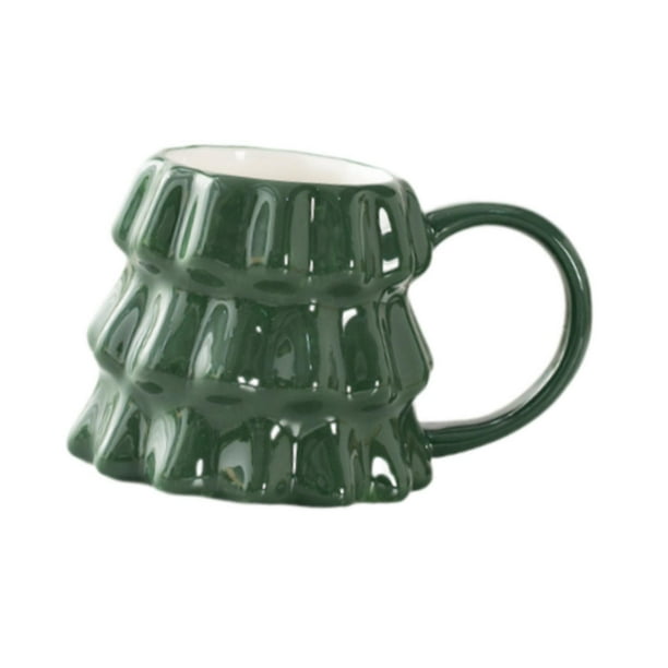 Taza de de Navidad, taza de café/té de cerámica con asa, diseño de de Navidad, ideal como regalo de Navidad o para uso diario.