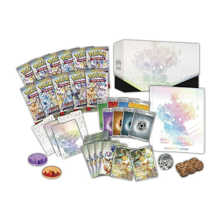 Pokemon TCG Scarlet & Violet-Prismatic Evolutions ETB Elite Trainer Box - Pokemon Center Exclusive