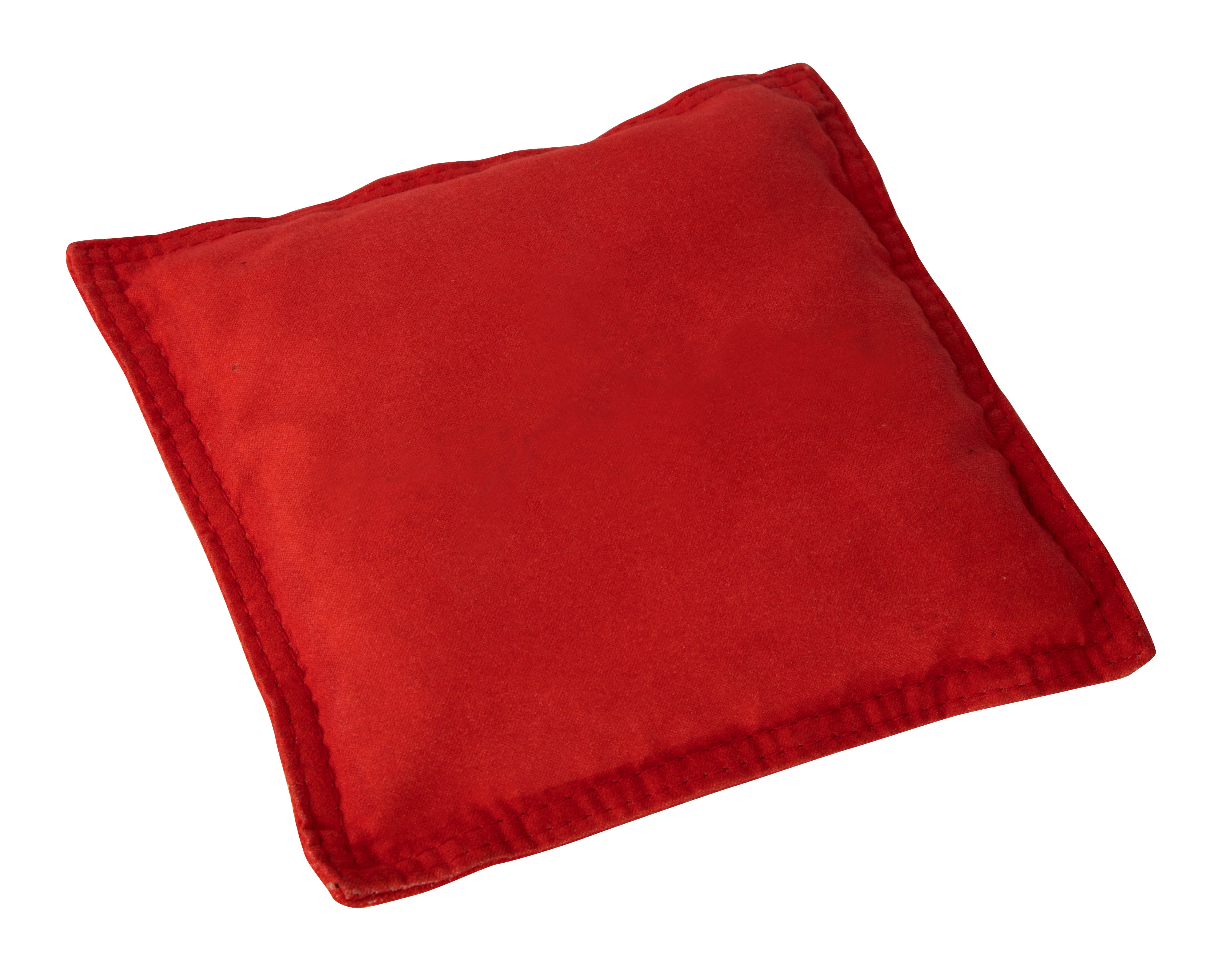 MD Sports Official Size Nylon Dual Sided Stick & Slide Bean Bags, Red