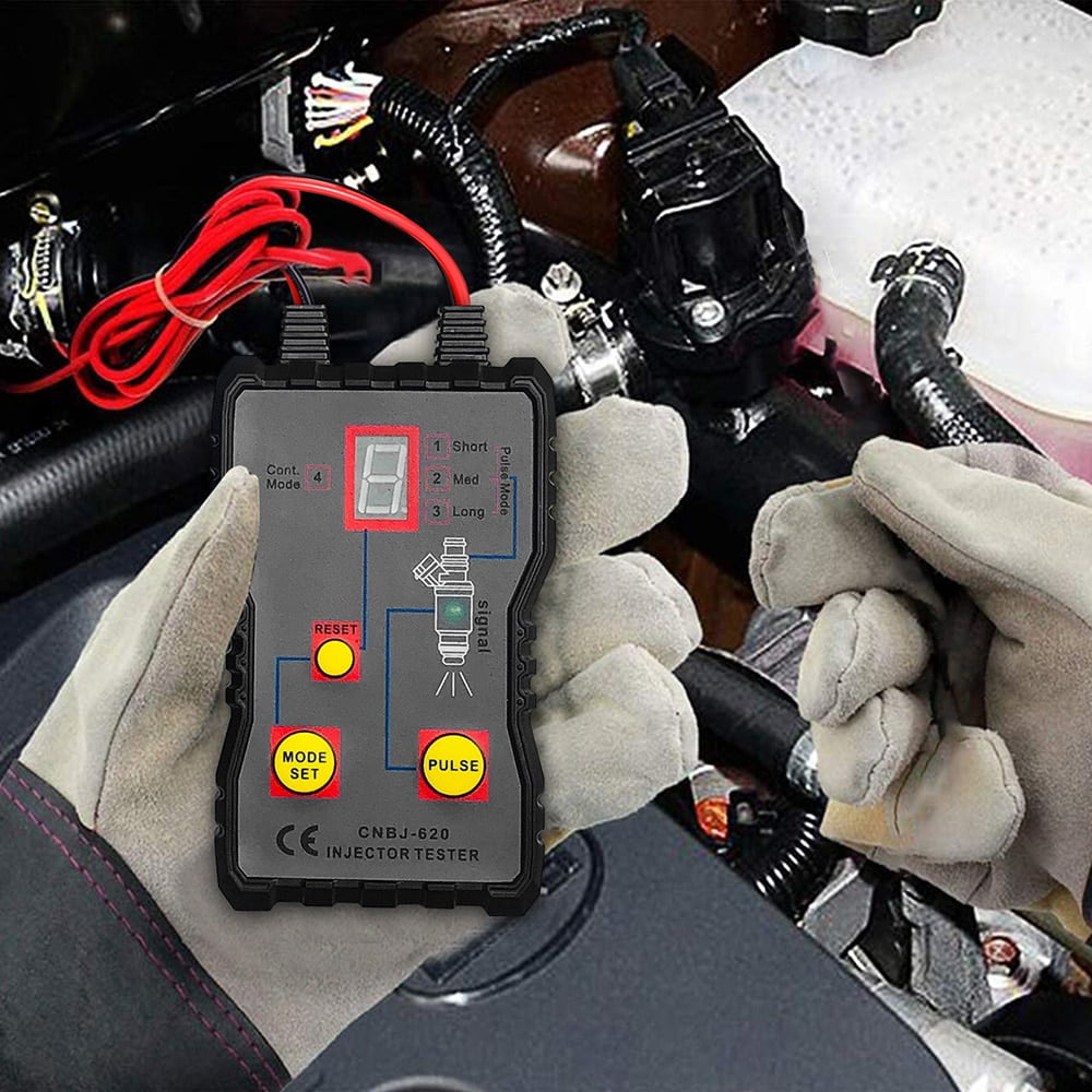Injector Flush Cleaner Professional Car Fuel Injector Tester Fuel