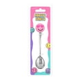 thumbnail image 1 of Cuchara Plateada con Decoración Prichos Happy Days! de Metal y PVC 1 Pieza, 1 of 4