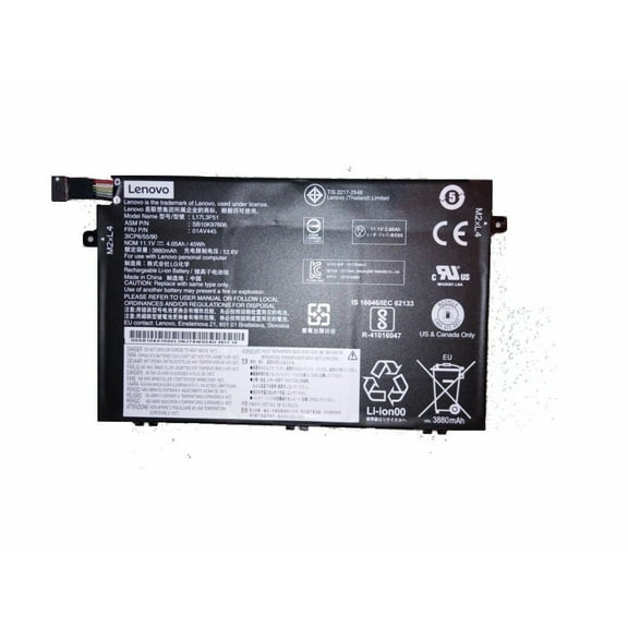 New Genuine Lenovo ThinkPad E480 E580 Battery 5B10W13889