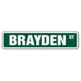 thumbnail image 1 of SignMission SS-BRAYDEN 4 x 18 in. Brayden Street Sign, 1 of 4