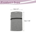 thumbnail image 2 of Uxcell Universal Running Armband Sleeve, Cell Phone Arm Bands Sleeve with Zipper Pocket Gray XL, 2 of 8