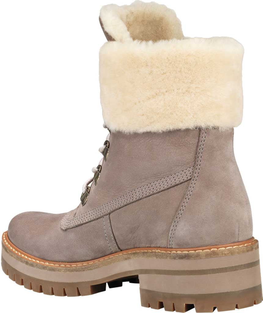 de acuerdo a consultor si Women's Timberland Courmayeur Valley 6" with Shearling Ankle Boot Medium  Grey Nubuck 8 M - Walmart.com