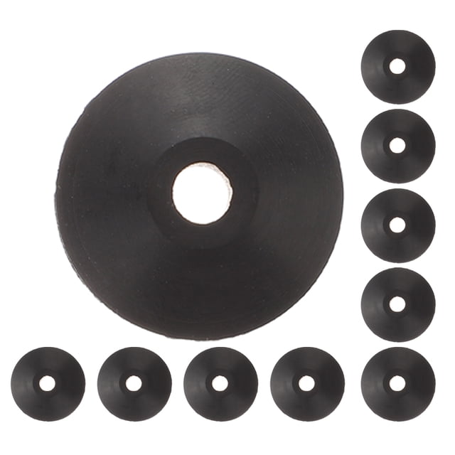 BEADCEST 10Ud Arandelas Cónicas Negras De Goma Para Tornillos De Inodoro Con Duradero Y