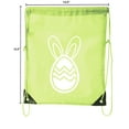 thumbnail image 2 of Easter Basket Bags, Bulk Drawstring Backpacks, Party Favor Goody Bags for Easter, 2 of 2