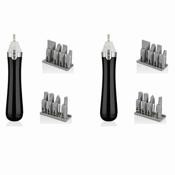 2X Electric Reciprocating Sander, with 8pcs Sanding Head for Hobbies,Art,Miniature,Figure Polishing,Sanding