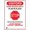 Color 2458, variant on Visitors Farm Biosecurity Plan In Place Stop Sign Metal Tin Sign12x16 Inches Caution Danger Safety Security Warning Notice Signs