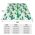 thumbnail image 3 of Sikiie Cactus 1 Ultra-Soft Micro flannel Blanket Luxury All Seasons Warm Blanket for Bedding Sofa and Travel (4 sizes)-50"x40", 3 of 7