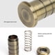 thumbnail image 2 of Zócalo A Prueba De Polvo Zócalo a prueba de polvo Keeper Circled Floor Dust Door Lock Accesorios (Bronce) Ndcxsfigh Libre de BPA, 2 of 3