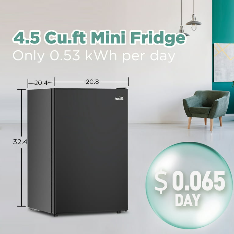 Frestec 2.4 Cu.Ft Mini Fridge for Bedroom, Mini Refrigerator with freezer, Dorm  Fridge with Freezer, Reversible Door Perfect for Room and Office, Adju for  Sale in Newark, NJ - OfferUp