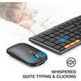 Foldable Keyboard and Mouse, ProtoArc XKM01 Folding Bluetooth Keyboard