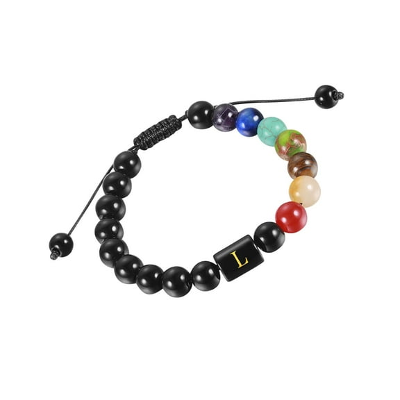 SUSHANG Seven Chakra Bracelet Rainbow Bracelet Seven Seven-Color Yoga Bracelet Fashion Bracelet Creative Bracelets