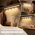 thumbnail image 5 of USB-C Rechargeable LED Under Cabinet Light with Motion Sensor and 3 Color Modes for Kitchen Shelf Closet(4 light), 5 of 7