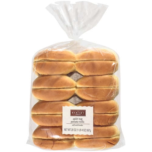 The Bakery At Walmart Split Top Potato Rolls 20 Oz Walmart Walmart