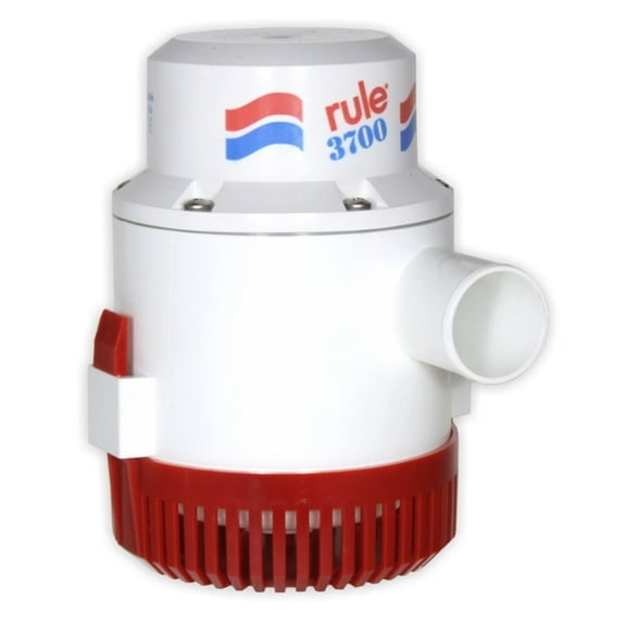 Rule 14A Higher Capacity Bilge Pump - 3700 GPH, 14006 LPH, 12V