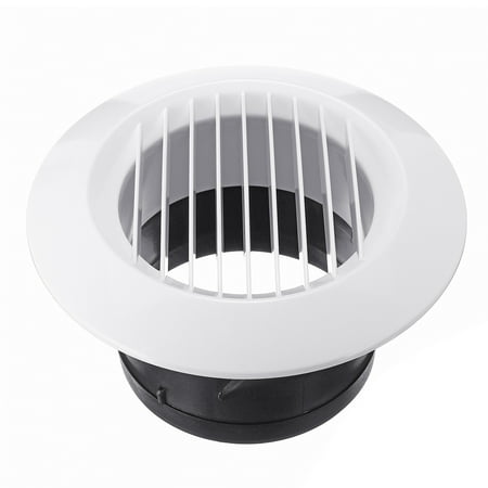 2x 4 Louver Air Vent Grille Ventilation Outlet Ceiling Wall Duct