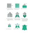 thumbnail image 3 of My First Origami Kit: [Origami Kit with Book, 60 Papers, 150 Stickers, 20 Projects], (Paperback), 3 of 7
