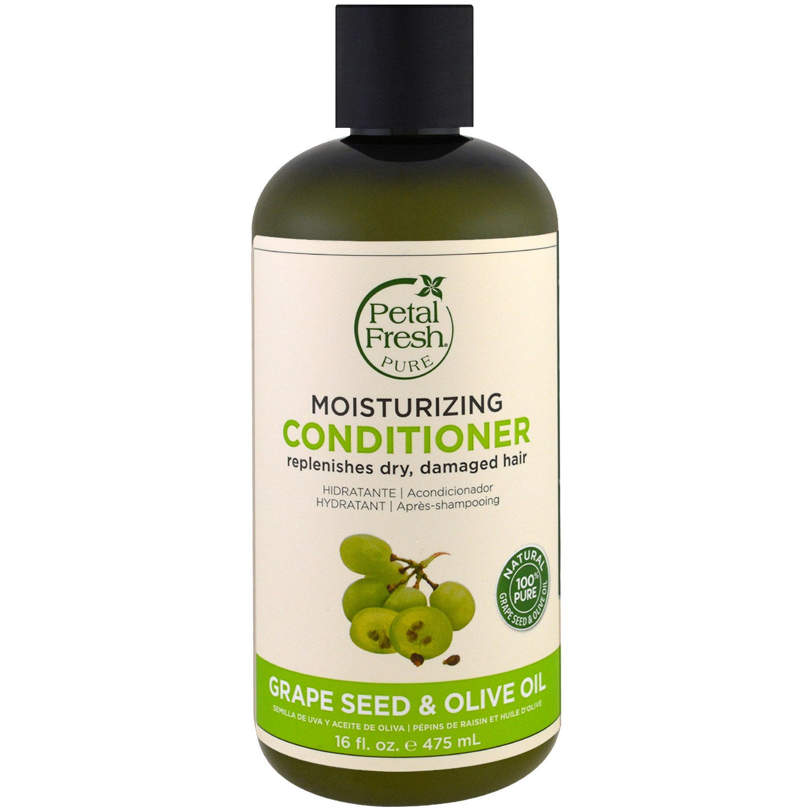 Petal Fresh Pure Moisturizing Conditioner Grape Seed Olive Oil 16 fl oz 475 ml