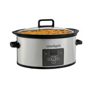 Crockpot Programmable Choose-a-Crock Slow Cooker, Stainless Steel