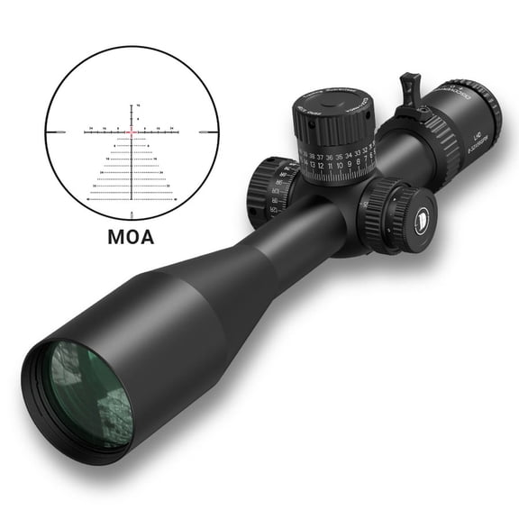 DISCOVERYOPT 8-32X56mm Riflescope 6-Levels Illuminated Reticle Zero Stop 34mm Hunting Optics Scopes