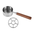 thumbnail image 2 of Olla pequeña para sopa, tazas para con boquillas para verter, utensilios de cocina pequeños, calentador de leche y café, minicacerola para hacer Marco de horno pequeño Baoblaze mini cacerola, 2 of 7
