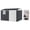 Black, variant on 10x8FT Outdoor Storage Shed with Pushable Window,LED Lamp,Pegboard,Metal Garden Shed with Sloping Roof,Breathable Vent and Lockable Doors, Steel Tool Shed for Patio Garden, Garage, Backyard, Poolside