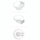 thumbnail image 3 of Soporte De Pared Compatible Con Homepod Mini Soporte De Montaje De Altavoz Inteligente De Acero Resistente Soporte De Soporte De Producto Electrónico Guardurnaity EL017385-02, 3 of 5