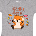 thumbnail image 4 of Inktastic Granny Loves Me- Cute Baby Fox Boys or Girls Baby Bodysuit, 4 of 5
