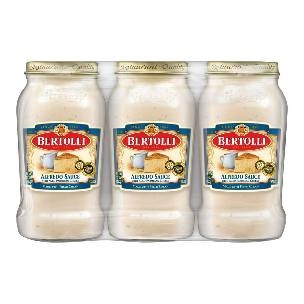 Product of Bertolli Alfredo Sauce, 3 ct./15 oz.