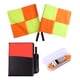 thumbnail image 4 of Conjunto de bandera de árbitro de fútbol, accesorios para partido de fútbol, y amarillas, conjunto de accesorios de árbitro para, 4 of 9