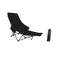 thumbnail image 4 of Tosillo de sillón de chaise plegable con bolsa de transporte silla reclinable ligera Negro, 4 of 8