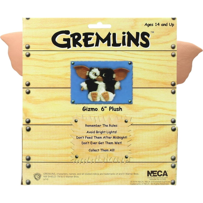 Gremlins Gizmo 11 inch Plush Stuffed Animal NWT Mogwai Warner Bros
