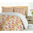 thumbnail image 5 of Ambesonne Spring Duvet Cover Set, Watercolor Flowers Berries, 2-Calking, Multicolor, 5 of 7