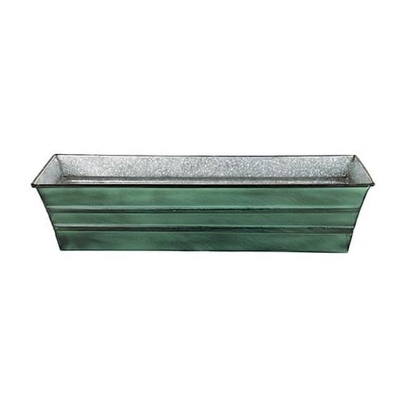 5''x 22'' x 6'' Galvanized Tin Window Box
