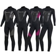 thumbnail image 4 of Naiovety Trajes de neopreno para adultos, equipo de surf grueso, ropa de natación para en exteriores Deportes acuáticos Mujer/Negro SG Naiovety OD020677-11, 4 of 6