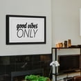 thumbnail image 5 of Marmont Hill "Good Vibes Only" by Diana Alcala Framed Painting Print, 5 of 6