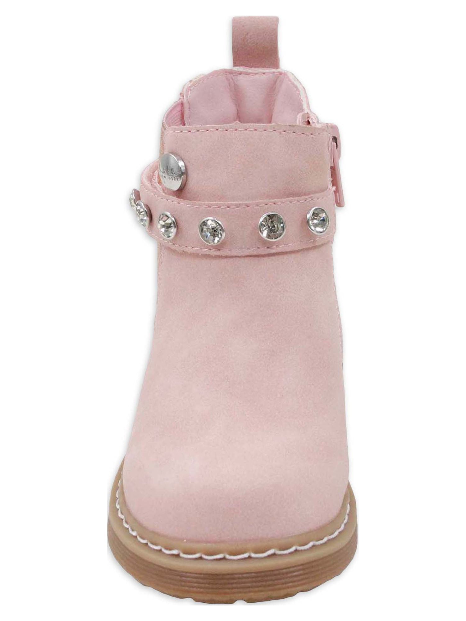 Nicole Miller Toddler Girls Lined Boots, Sizes 7-10