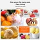 thumbnail image 4 of Billuyoard Cuchara de helado con mango de cocina, cuchara de sandía DIY, excavadora de postre de melón, cubiertos, cuchara para fiesta de ensalada, Cocina y Comedor lago azul Billuyoard HA065281-03, 4 of 6