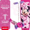 thumbnail image 2 of Huffy Minnie Mouse 3-Wheel Toddler Scooter, Ages 3+, Pink, Kids, Girls, 2 of 10